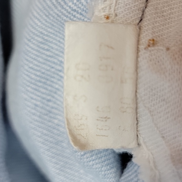 VINTAGE 1970's Orange Tab Levi's Bell Bottom Jeans - Picture 13 of 13